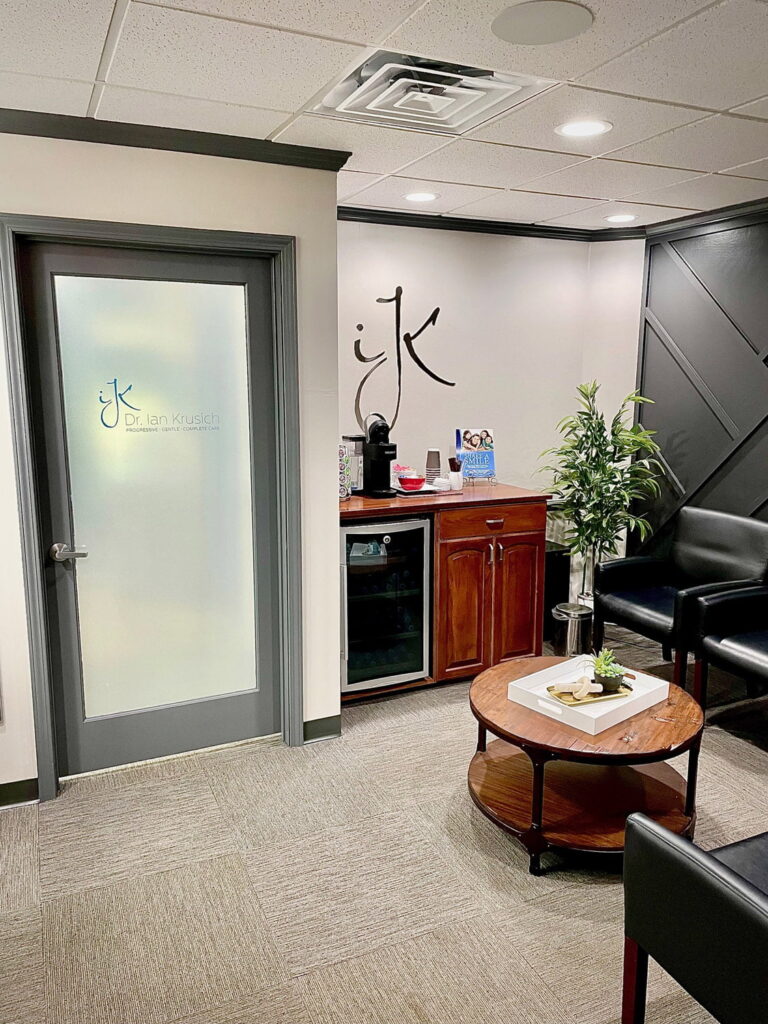 Krusich Dental waiting room